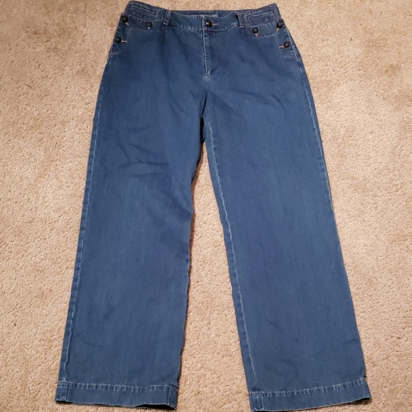 Lauren Ralph Lauren Denim - Lauren Jeans Co. Denim Sailor Pants sz 12